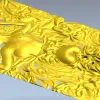 Нимфа в шелках - рельефная 3D модель STL для ЧПУ