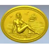 Нимфа на берегу - 3D модель STL для ЧПУ