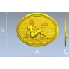 Нимфа на берегу - 3D модель STL для ЧПУ