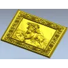 Maiden and the Bull - bas-relief STL for CNC