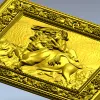 Maiden and the Bull - bas-relief STL for CNC