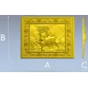 Maiden and the Bull - bas-relief STL for CNC