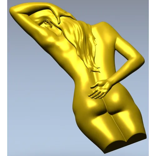 Грация - 3D модель (STL) женской фигуры для ЧПУ