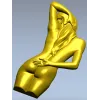 Грация - 3D модель (STL) женской фигуры для ЧПУ
