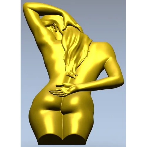 Грация - 3D модель (STL) женской фигуры для ЧПУ