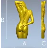 Грация - 3D модель (STL) женской фигуры для ЧПУ