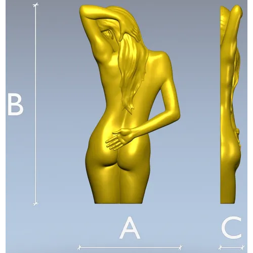 Грация - 3D модель (STL) женской фигуры для ЧПУ