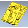 Рельефный панно с женской фигурой - 3D модель STL для ЧПУ