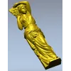 Виноградная вакханка - 3D модель STL для ЧПУ