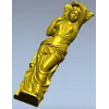 Виноградная вакханка - 3D модель STL для ЧПУ
