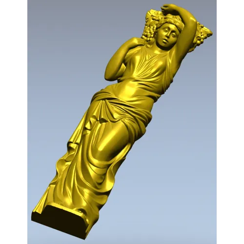 Виноградная вакханка - 3D модель STL для ЧПУ