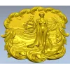 3D модель STL панно "Морская нимфа" для ЧПУ