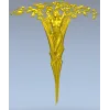Sylvan Muse - detailed 3D STL model for CNC carving