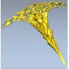 Sylvan Muse - detailed 3D STL model for CNC carving