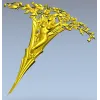 Sylvan Muse - detailed 3D STL model for CNC carving