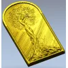 Sylvan Embrace - high-relief Girl-Tree 3D model STL for CNC