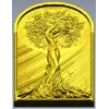 Sylvan Embrace - high-relief Girl-Tree 3D model STL for CNC