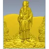 Морозный Странник - рельефная 3D модель STL для ЧПУ
