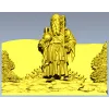 Морозный Странник - рельефная 3D модель STL для ЧПУ