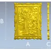 3D модель STL панно "Морозко" для ЧПУ