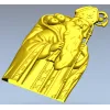 Николай Чудотворец - 3D модель STL для фрезеровки на ЧПУ