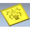 Vintner's Cartouche - decorative CNC panel STL