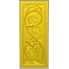 Рельефная панель "Лозы и розы" - 3D модель STL для ЧПУ