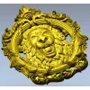 Regal Roar Cartouche - STL 3D model for CNC carving