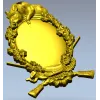 Охотничий трофей - Дикий кабан (3D модель STL для ЧПУ)