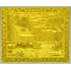 Forest Cabin Relief - detailed STL panel for CNC
