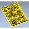 3D модель панно "Дракон-страж" в формате STL для ЧПУ