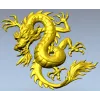 Oriental Dragon Relief STL for CNC Milling