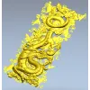 Dragon Cloud Relief STL for CNC Carving - High Relief Panel