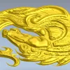 Вихрь дракона - рельефная 3D модель в формате STL