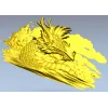 Драконий берег - 3D рельеф для ЧПУ (STL)