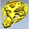 3D модель "Щит Дракона" - STL для ЧПУ, декоративная накладка