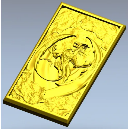 Dragon Ascendant - high-relief 3D model STL for CNC