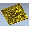Дракон в облаках - рельефная 3D модель STL для ЧПУ