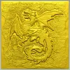 High-Relief Dragon Panel STL for CNC Milling