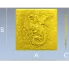 High-Relief Dragon Panel STL for CNC Milling