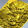 Дракон в облаках - декоративная 3D модель STL для ЧПУ