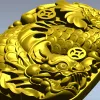 3D модель "Драконий медальон" - STL для ЧПУ