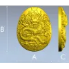 Небесный Дракон - овальный рельеф для ЧПУ (STL)