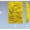 Рельефное панно "Дракон Вихрь" - 3D модель STL для ЧПУ