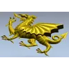 Геральдический дракон - 3D модель STL для ЧПУ