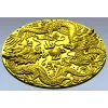 Круглая розетка с драконами - 3D модель STL для ЧПУ