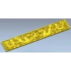 Twin Dragon Frieze - STL 3D model for CNC carving