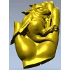 Дракоша в ладони - 3D модель STL для ЧПУ