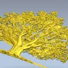 Древний дуб - рельефная 3D модель в формате STL для ЧПУ
