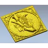 Дятел на ветке - 3D панель STL для ЧПУ